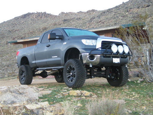 Toyota Tundra with a custom 12. WOW. Awesome.