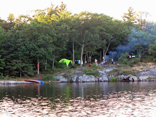 The Massasauga Provincial Park, Ontario, Campsite #508