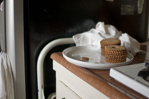 cookies, stacked