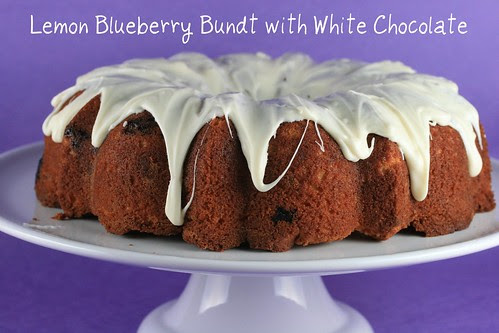 Food Librarian - Lemon Blueberry Bundt Cake