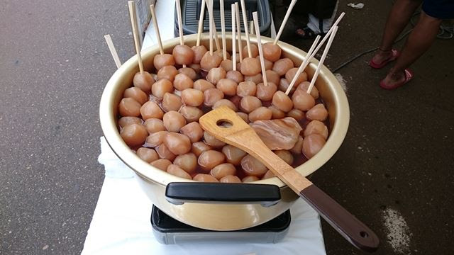 飛燕夏まつり屋台村参戦 北の親父の会