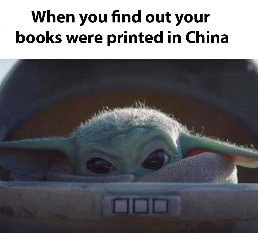 Baby Yoda Wants Clean Books Meme By Api Joe Memedroid