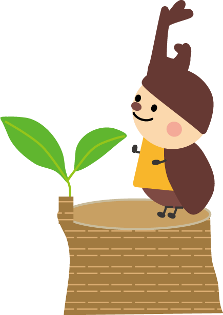 カブトムシのイラスト 無料イラスト素材