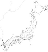 Craftmap 日本の白地図