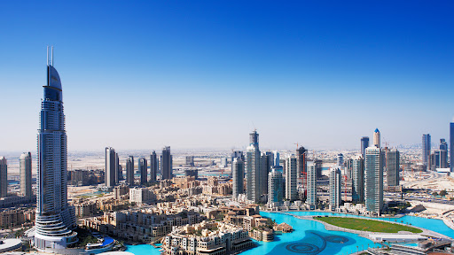 Spectacular Dubai City View Wallpaper 1920 X 1200
