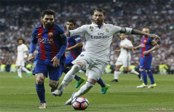  Messi rất có duyên khi thi đấu với Real. Ảnh: Marca