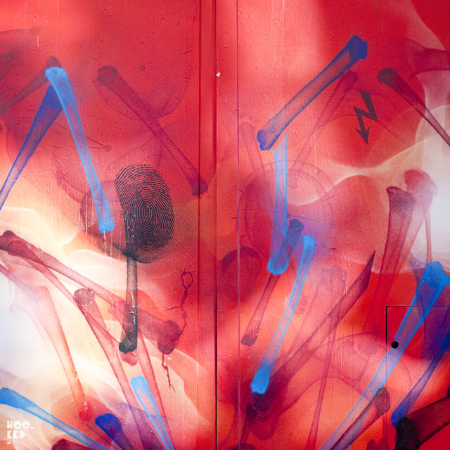 Shok-1 'Hearts & Minds' Brick Lane Street Art Mural in London