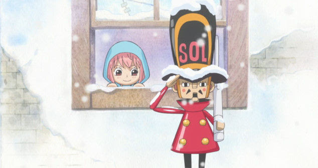 木陰の岩の眠り猫 One Piece アニメ感想