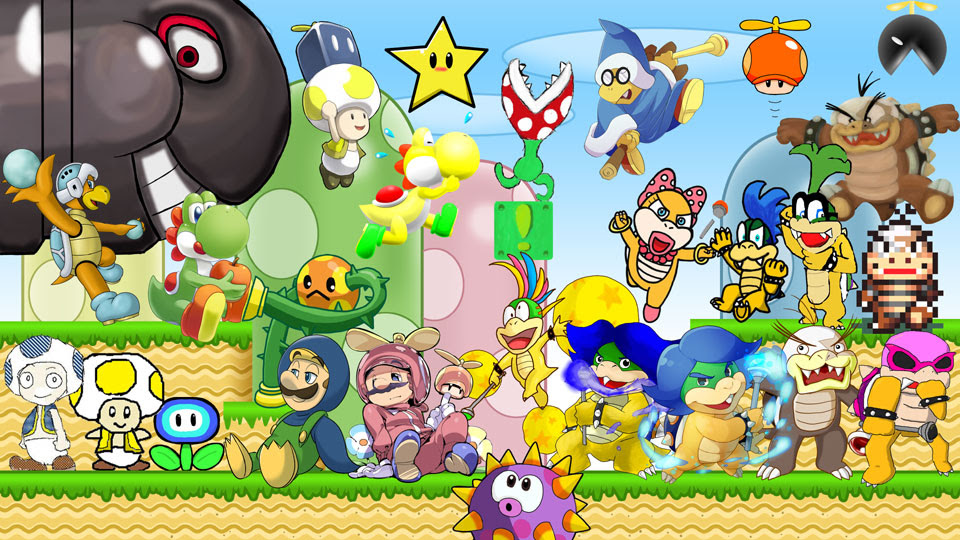 みんなでつくる スーパーマリオ30周年記念ギャラリー All Super Mario