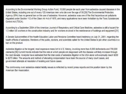 VIDEO : mesothelioma trial lawyers - mesothelioma trial lawyers. ...