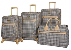 nicole miller rainbow luggage