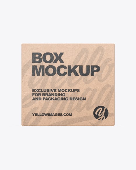 Download Download Kraft Box Mockup these mockups if you need to present your logo and other branding projects.