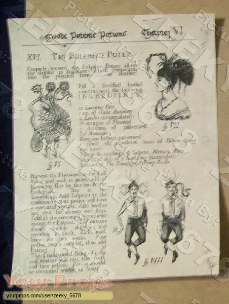 Polyjuice potion recipe