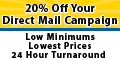 20% OFF Your Direct Mail Campaign- expresscopy.com