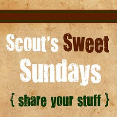 Scout's Stitches Link Party Button