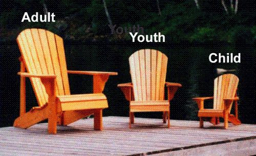 Adirondack Chair plans - The Barley Harvest Woodworking