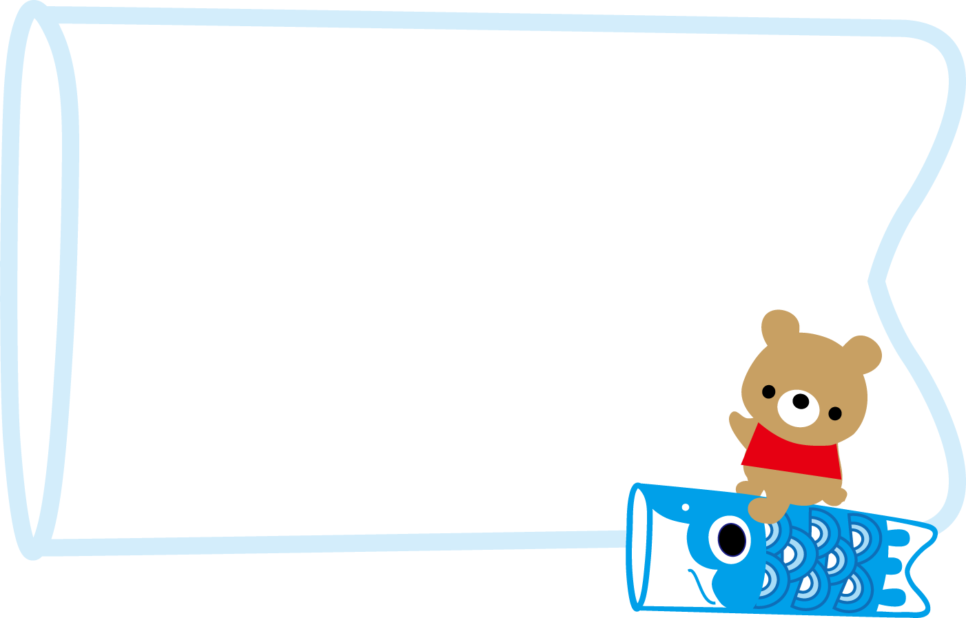 子供の日 こいのぼりのイラスト 無料イラスト
