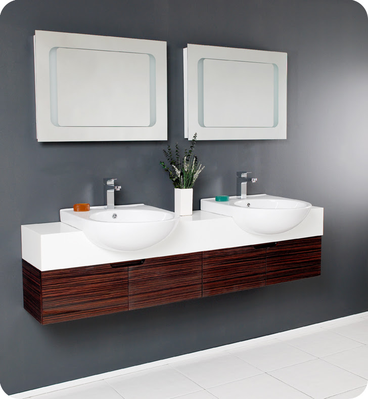 Must See New and Unique Designs of Bathroom Vanities | @Qnud