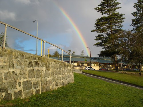 Rainbow at Cottesloe Beach