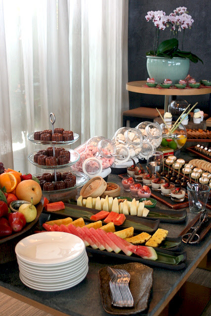 The desserts are pretty nice