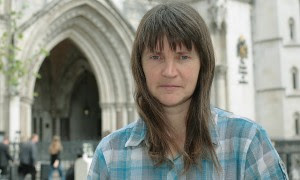 Helen Steel at the Royal Courts of Justice