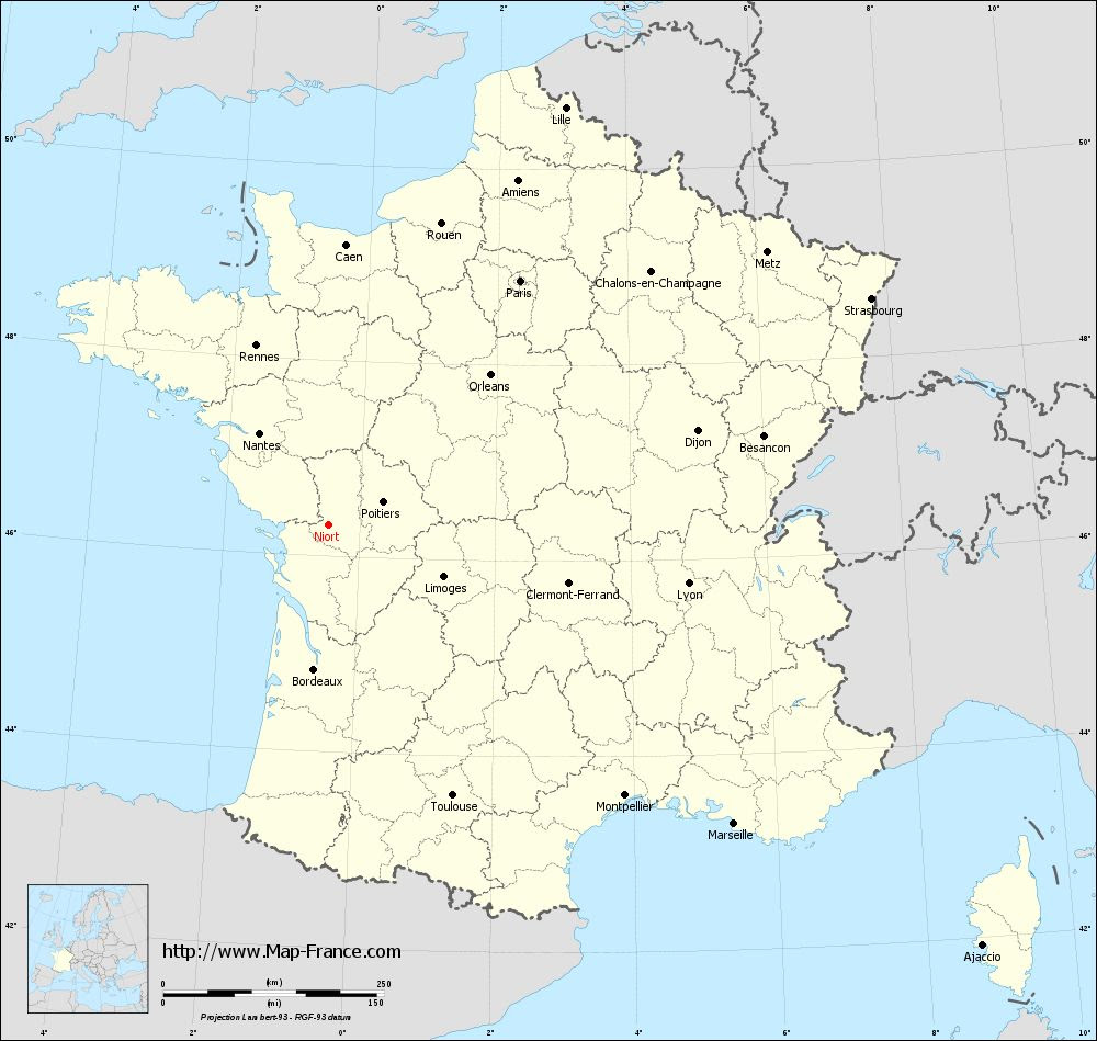 Map Niort , Niort tourism, Booking Niort , Map of Niort metro