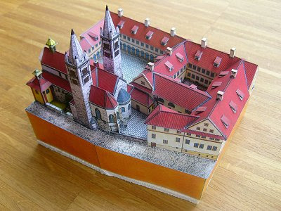 Papierburg Basteln / Papierburg als für Ritter ...