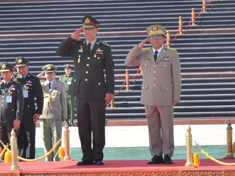 ミャンマー軍将軍と各国将軍たちの距離を考察してみた ミャンマーよもやま情報局
