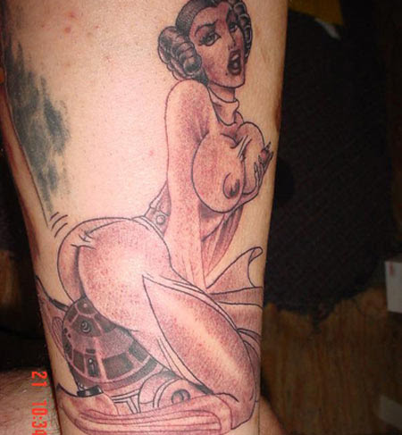 rip cross tattoo. This tattoo is technically