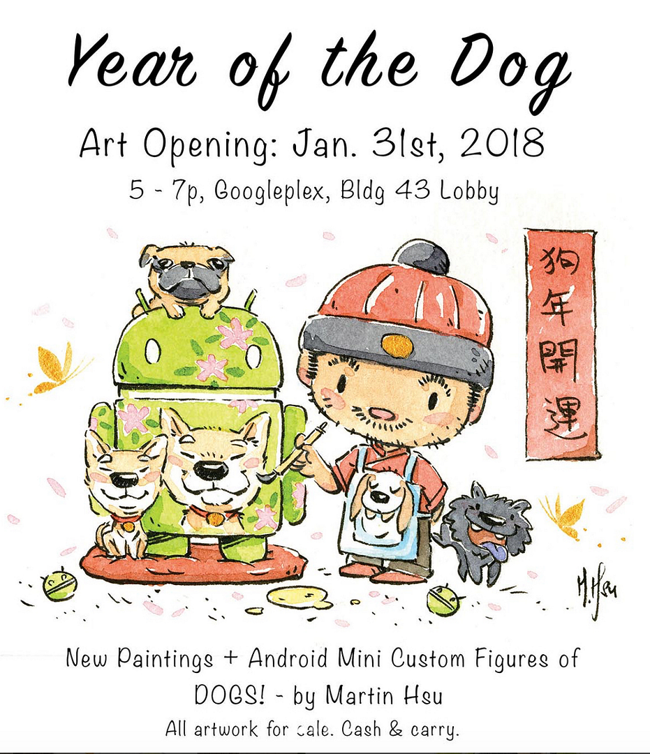 Onsite Recap: Martin Hsu Visits Google HQ with Year of the Dog Exhibit!