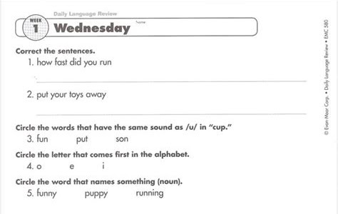 Download Link daily language review for grade 2 Nook PDF