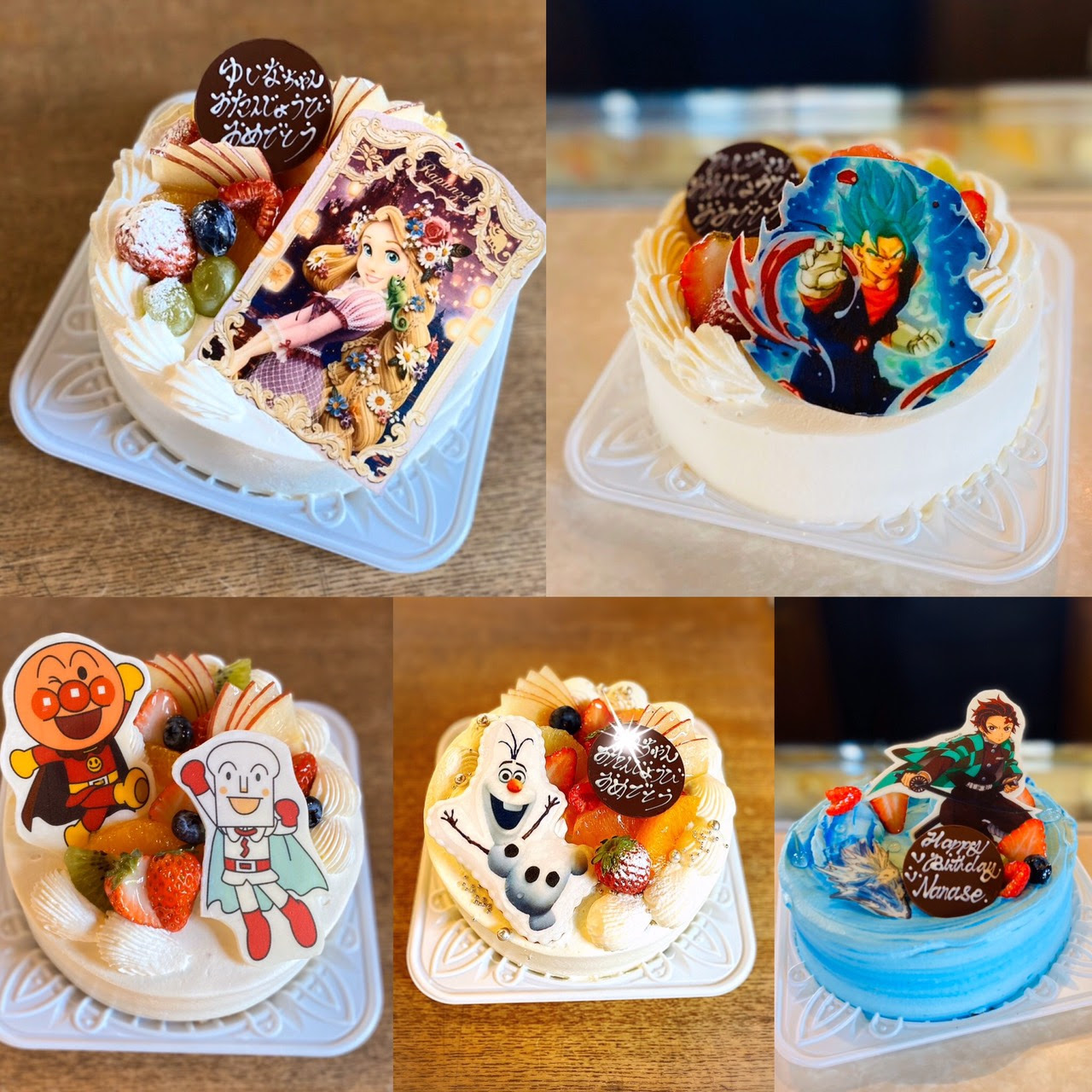 誕生日ケーキ カクタスハウス 藤枝のイタリアンレストラン