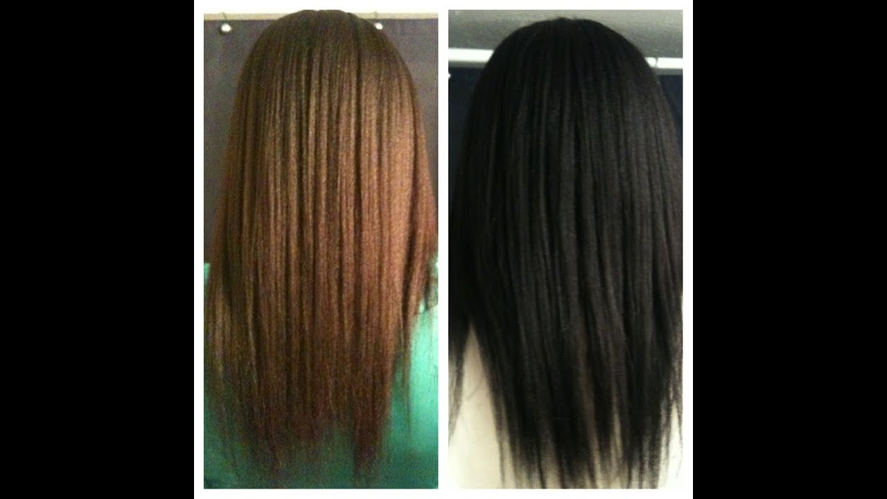 Dye Hair Black NATURALLY with Henna & Indigo Powder - YouTube