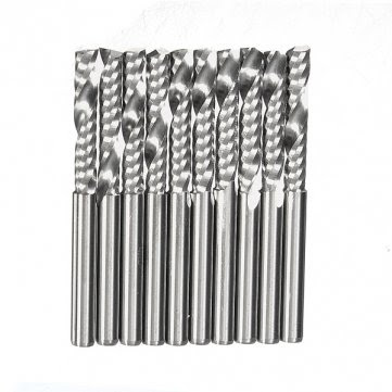 7 ~ 12 Days [Free Delivery] 3,175 MM 17 mm CEL 2 Flute Carbide End Mills Carbide//3.175 mm 17 mm CEL 2 Flute Carbide End Mills Router Bit