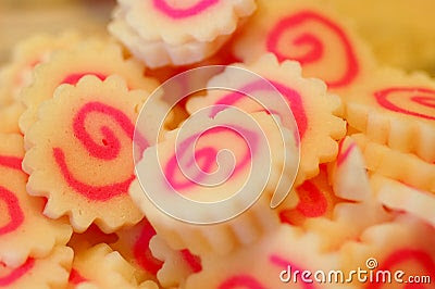 Japanese Architecture on Japanese Fish Cake Stock Photography   Image  3102682
