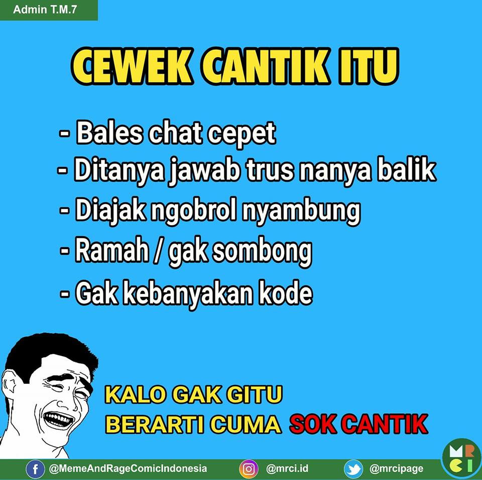 10 Gambar Meme Susahnya Chat Dengan Gebetan Ini Lucu Banget Bikin