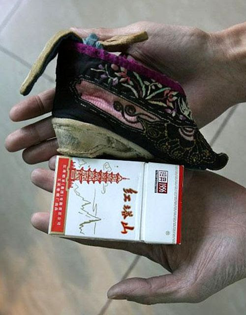 pieds mutiles Chine