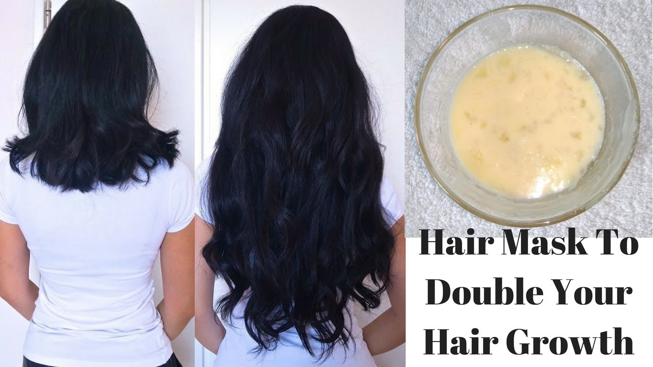 How To Double Hair Growth Diy Hair Mask For Growth