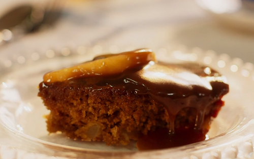 Mary Berry Pear Pudding With Toffee Sauce Recipe On Mary Berry S Simple Comforts The Talent Zone