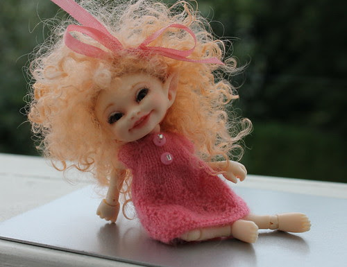 Ms Muffet's new dress