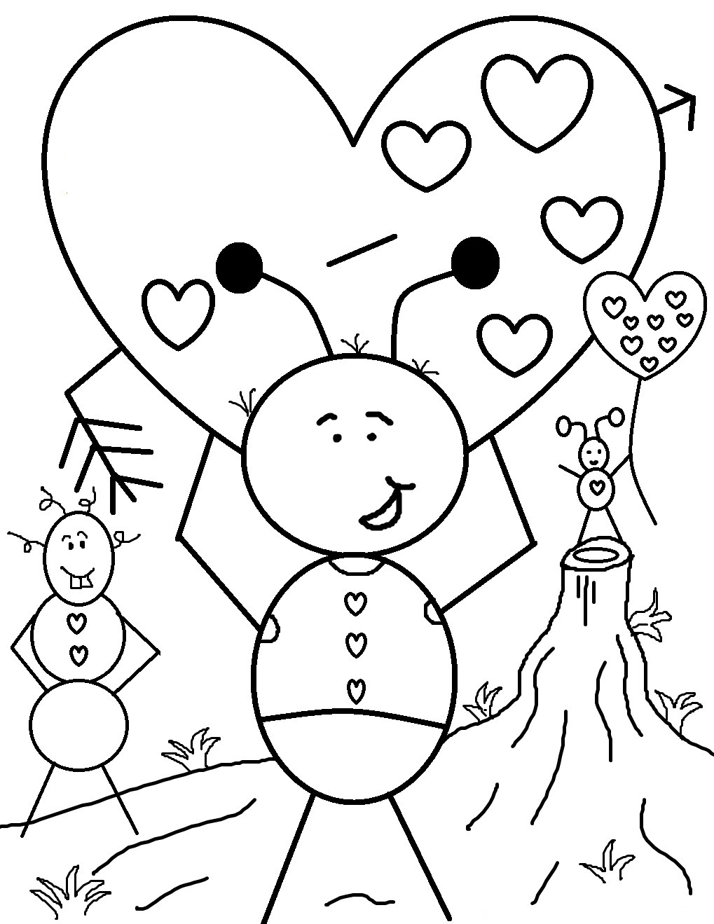 Free Printable Valentine Coloring Pages For Kids Coloring Wallpapers Download Free Images Wallpaper [coloring436.blogspot.com]