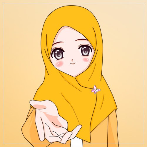 Pilihan Gambar  Kartun  Muslimah  Cantik 