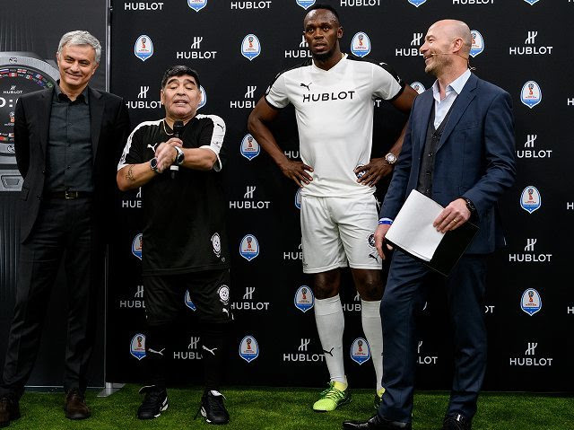 人類最速男 ボルト 23日からドルトムントで練習参加 憧れのマンu加入はモウリーニョ監督に直接お願い サッカーダイジェストweb