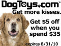 Save Now at DogToys.com