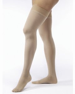 Jobst Opaque Thigh Pt/CT Classic Black, 30-40 Large