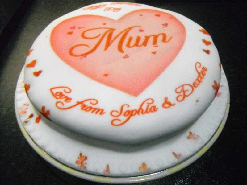 Personalised letterbox cake by Baker Days