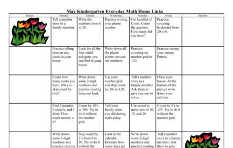 Free Reading everyday math home links kindergarten PDF Free Download & Read PDF