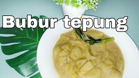 bubur tepung gandum simple