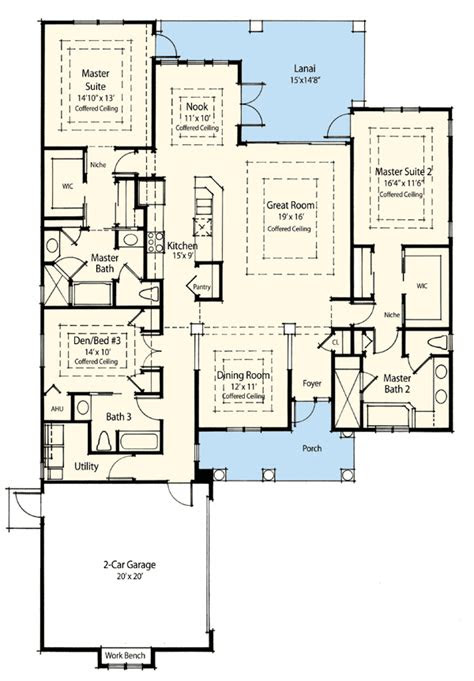 We may earn commission on some of the items you choose to buy. Plan 33094ZR: Dual Master Suite Energy Saver | Master