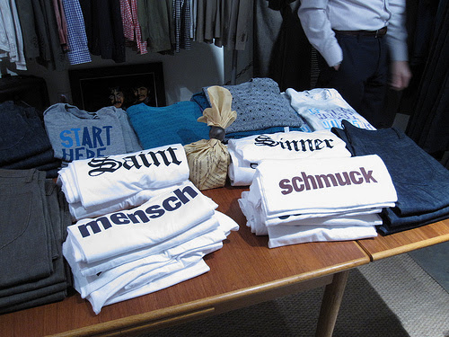 T-shirts at Propr Clothing Store Opening